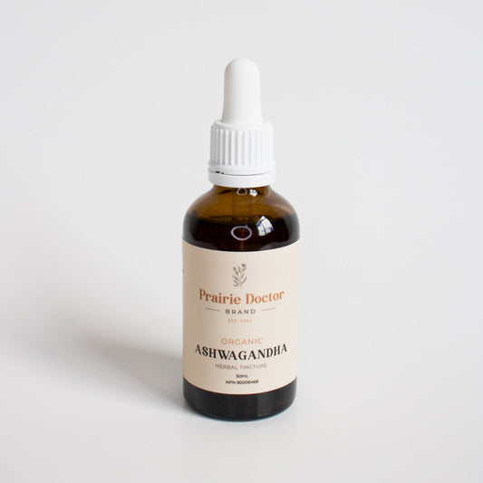 Use our organic Ashwagandha herbal tincture to help increase energy and resistance to stress! Ashwagandha is an adaptogenic herb that promotoes vitalty, vigor and is very calming to the nerves (nervine). 