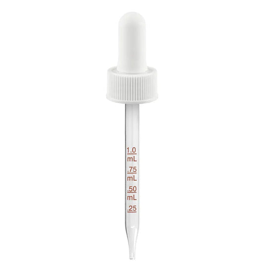 White Medicinal Dropper