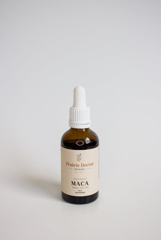 Our organic Maca herbal tincture helps to support the emotional aspects of sexual health.